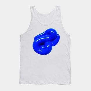 Blue Squirt Tank Top